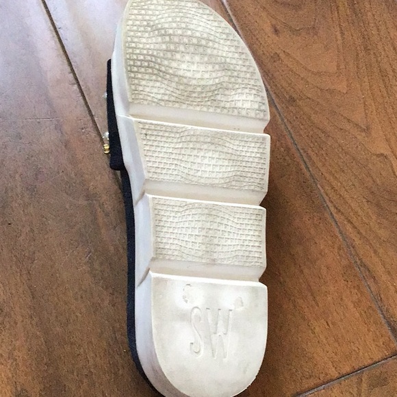 Stuart Weitzman Denim size 8 M embellished sandals - Picture 7 of 12